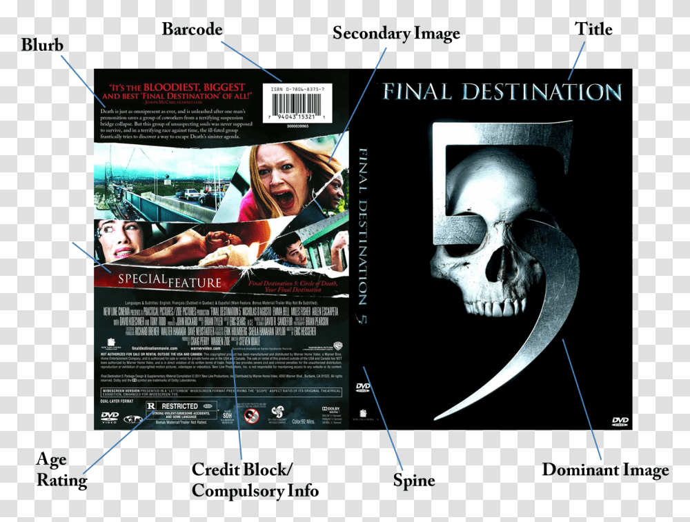 Dvd Cover Annotation Final Destination 5 Poster, Person, Human, Sunglasses, Accessories Transparent Png