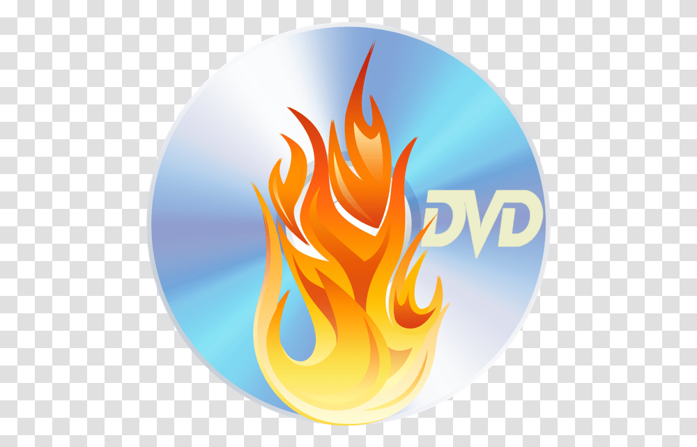 Dvd Creator Lite Create Amp Burn Flame Icon, Fire, Bonfire, Logo Transparent Png