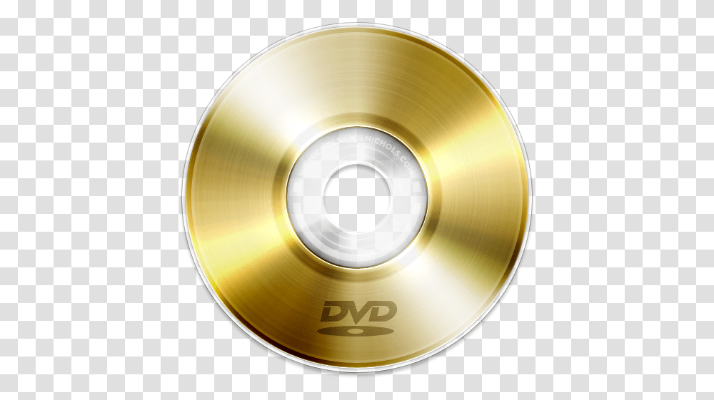 Dvd Gold Icon Disc Dvd Gold, Disk Transparent Png