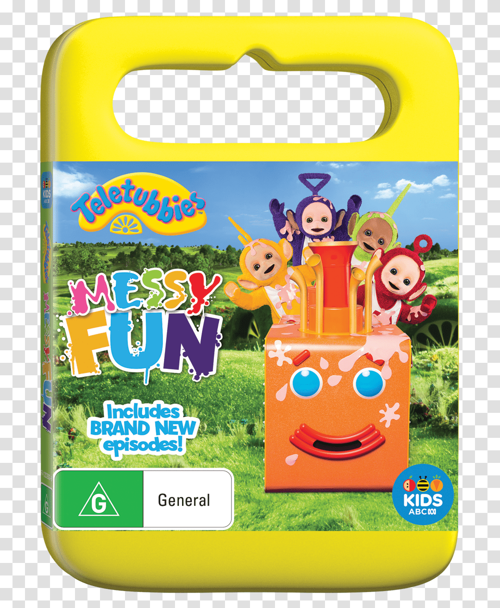 Dvd Player Clipart Teletubbies Dvd Messy Fun, Leisure Activities, Vacation, Outdoors, Meal Transparent Png