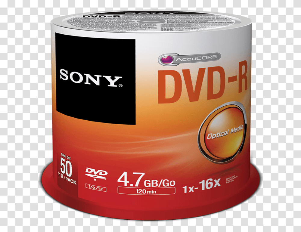 Dvd R Sony, Disk, Tin Transparent Png