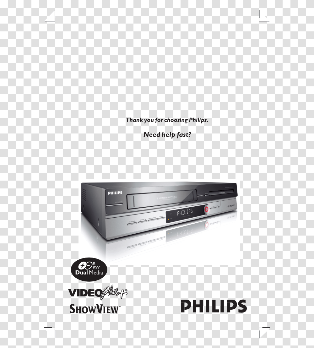 Dvd Recorder Vcr Philips, Electronics, Cd Player, Disk Transparent Png