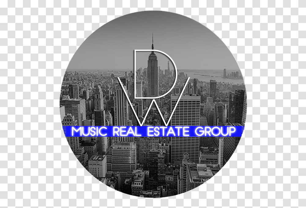 Dw Music Real Estate Group New York City, High Rise, Urban, Building, Town Transparent Png