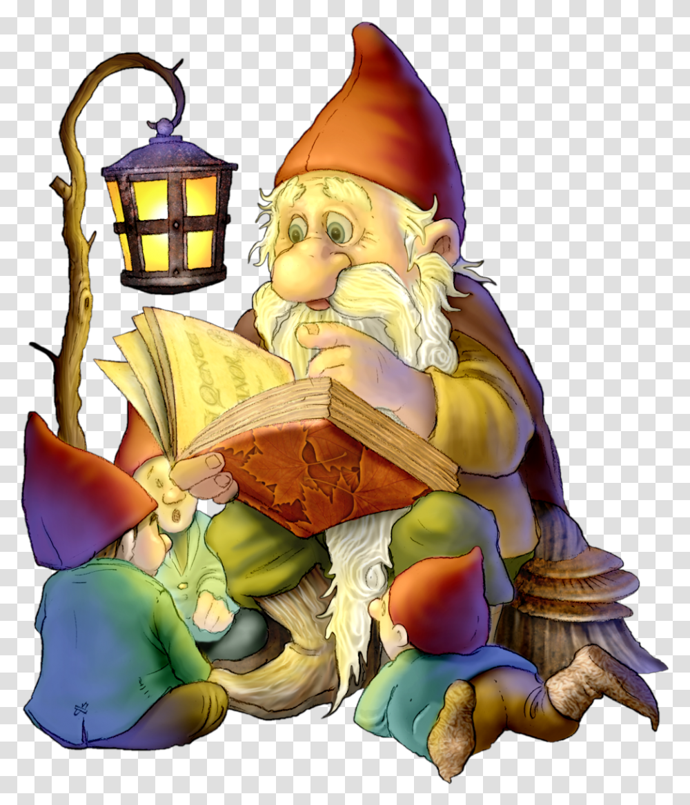 Dwarf Fairy Tale Gnomes, Lamp, Person, Human Transparent Png