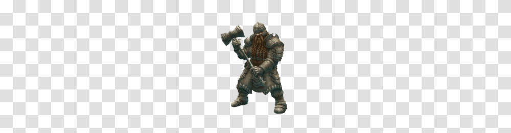 Dwarf, Fantasy, Figurine, Bronze, Person Transparent Png