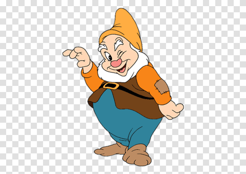 Dwarf Happy In Snow White, Person, Human, Apparel Transparent Png