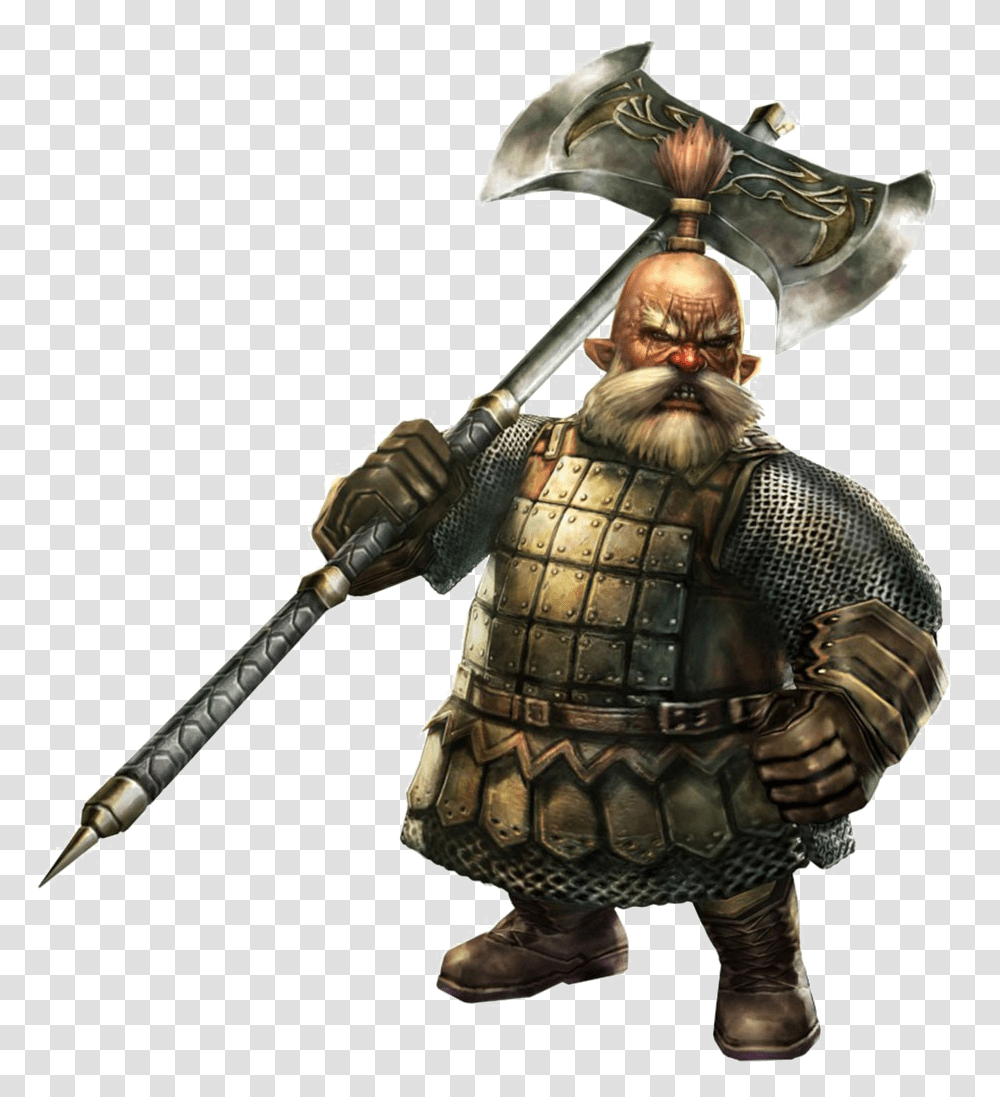 Dwarf Image Dwarf With Battle Axe, Person, Human, Knight, Samurai Transparent Png