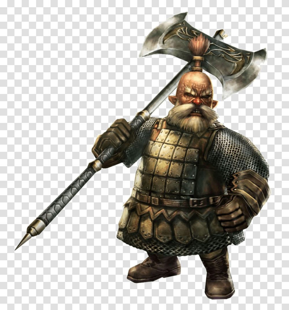 Dwarf Image Dwarf With Battle Axe, Person, Human, Samurai, Knight Transparent Png