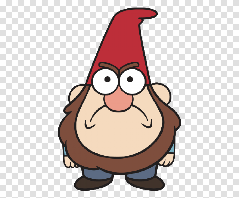 Dwarf Image Gnomes Of Gravity Falls, Apparel, Party Hat Transparent Png
