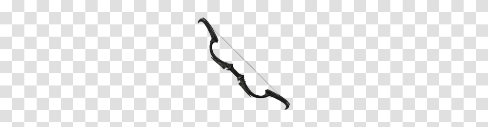 Dwarven Black Bow Of Fate, Weapon, Weaponry, Wand Transparent Png