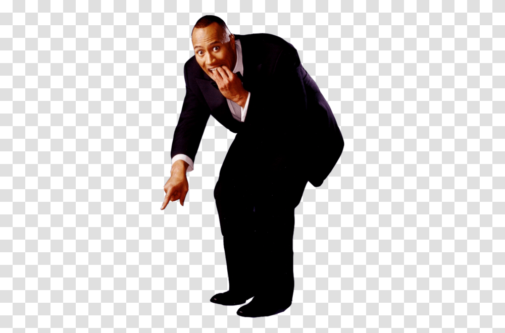 Dwayne Johnson, Suit, Overcoat, Person Transparent Png