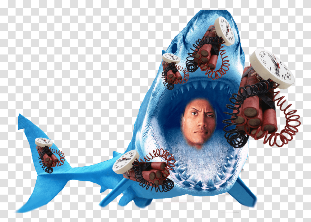 Dwayne The Shark Johnson, Poster, Advertisement, Person, Collage Transparent Png