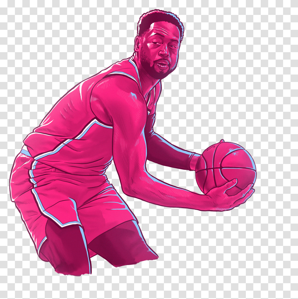 Dwayne Wade Kick Up A Soccer Ball, Person, Sphere, People, Leisure Activities Transparent Png