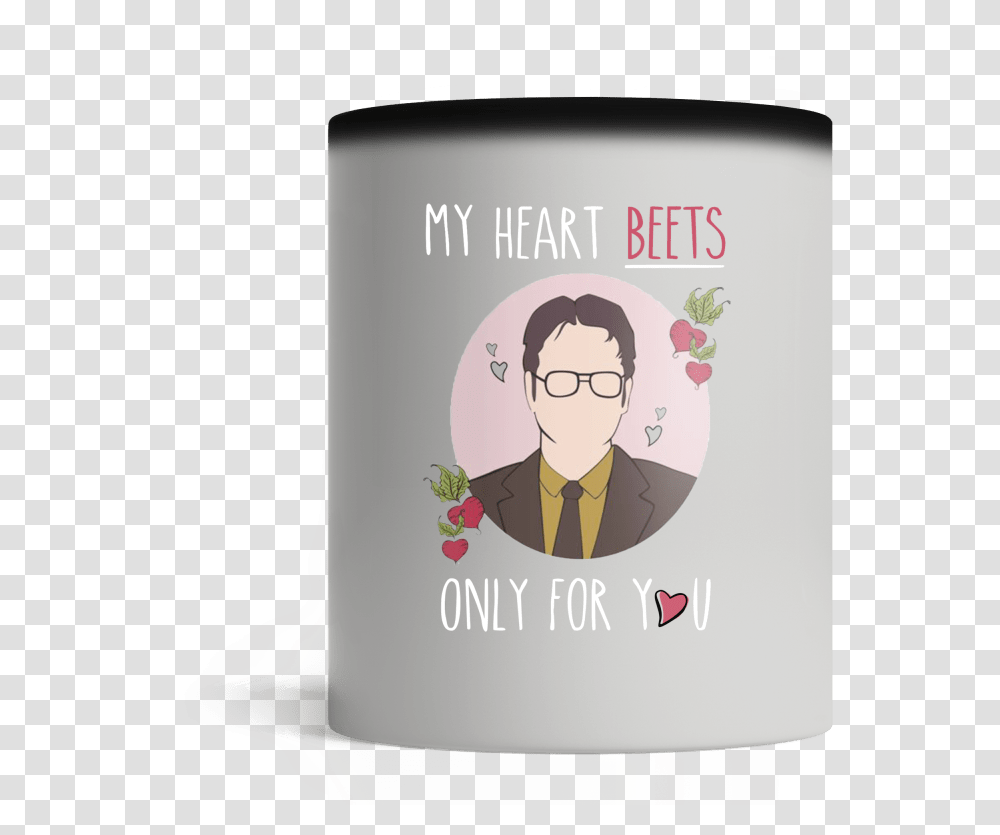 Dwight Schrute My Heart Beets Only For You Mugs My Heart Beets Only For You, Person, Human, Glasses, Accessories Transparent Png
