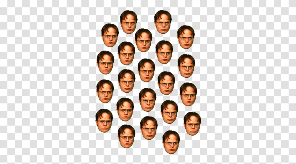 Dwight Schrute Yoga Mat Office Us Phone Case, Head, Face, Person, Collage Transparent Png