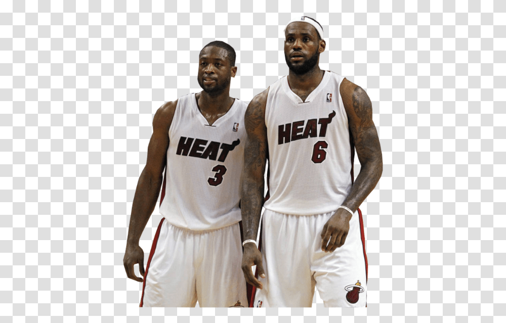 Dwyane Wade And Lebron, Person, People, Sport Transparent Png