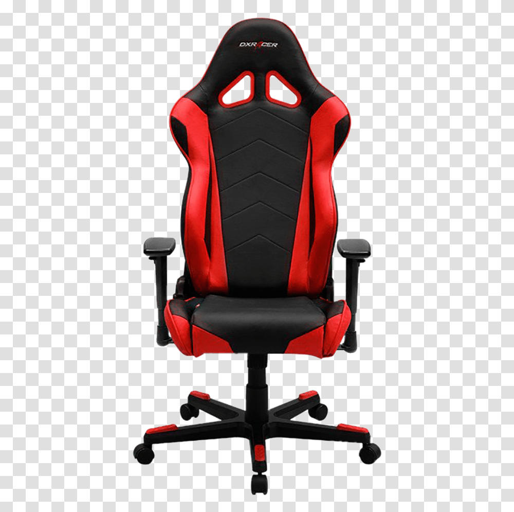 Dxracer Red Dxracer Gaming Chair, Furniture, Car Seat, Cushion, Belt Transparent Png