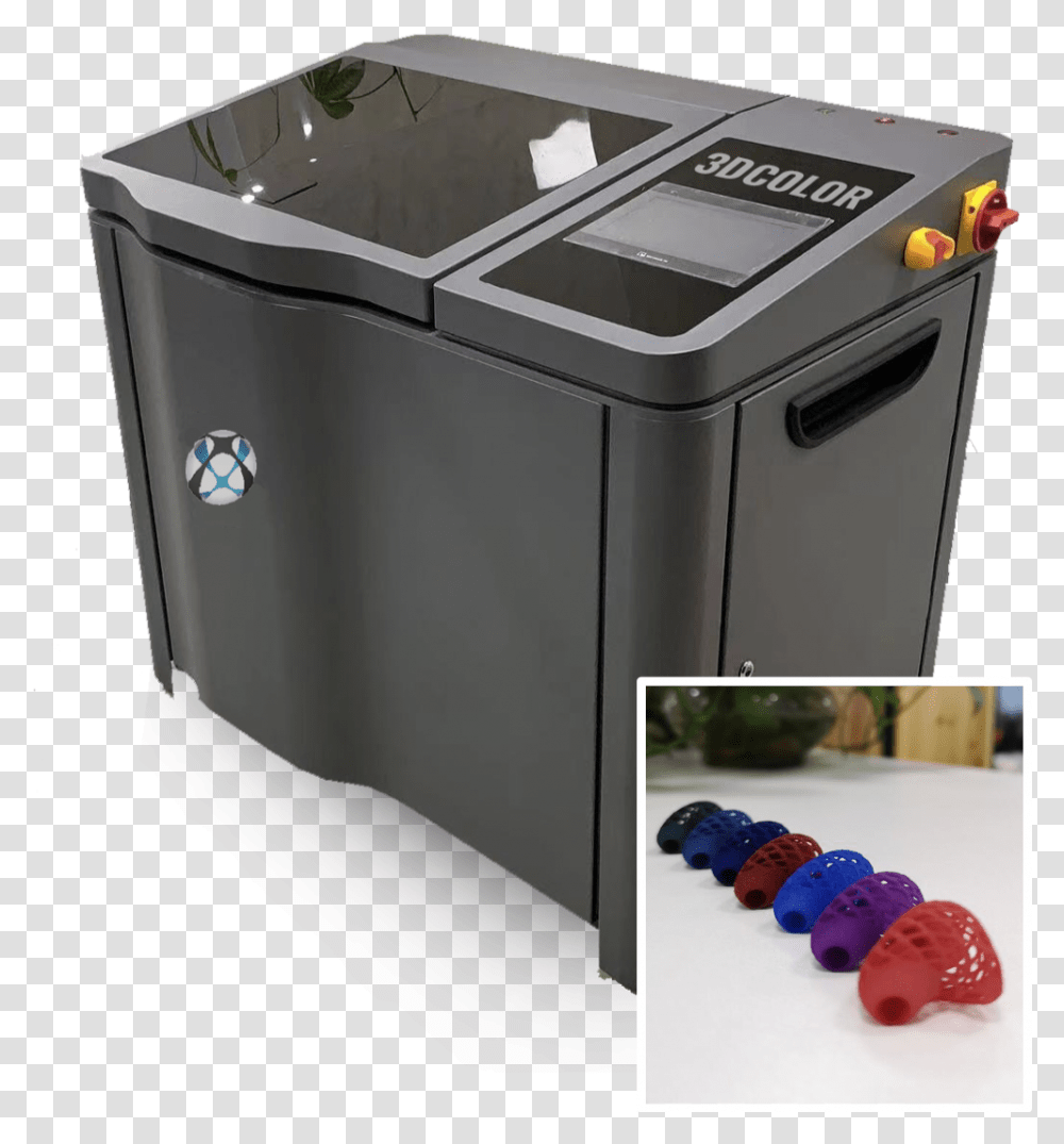 Dyeing Machine For 3d Printed Parts To Color In Pa Printer, Tin, Trash Can, Mailbox, Letterbox Transparent Png
