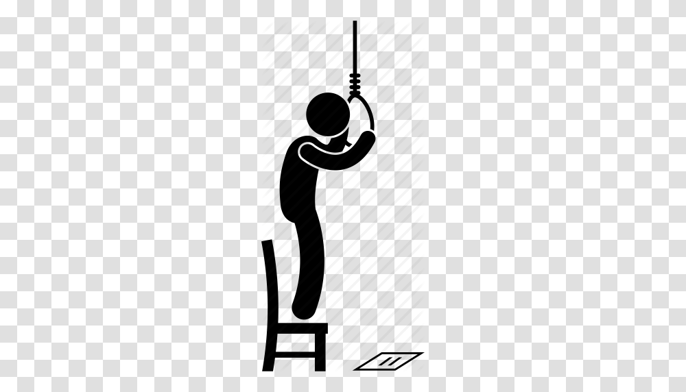 Dying Hanging Himself Note Suicidal Suicide Will Icon, Hand, Brick Transparent Png
