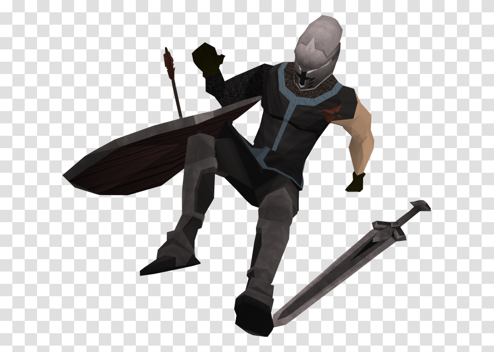 Dying Knight, Person, Ninja, Duel, Weapon Transparent Png