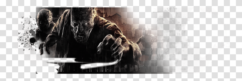 Dying Light Logo Dying Light Zombie, Person, Painting, Horse Transparent Png