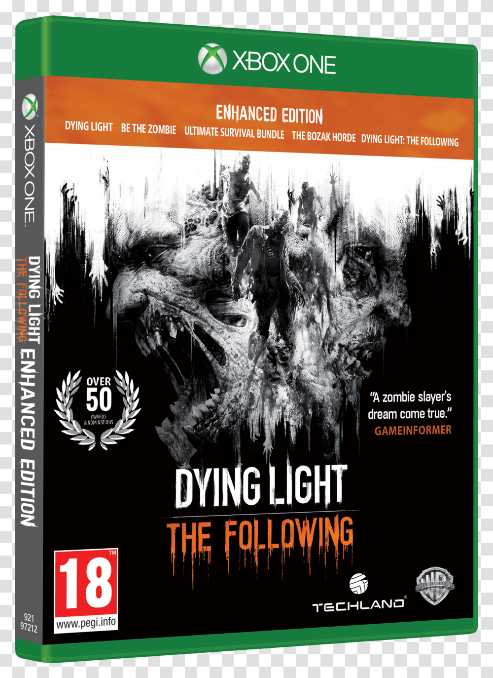Dying Light The Following Enhanced Edition Xbox One, Poster, Advertisement, Flyer, Paper Transparent Png