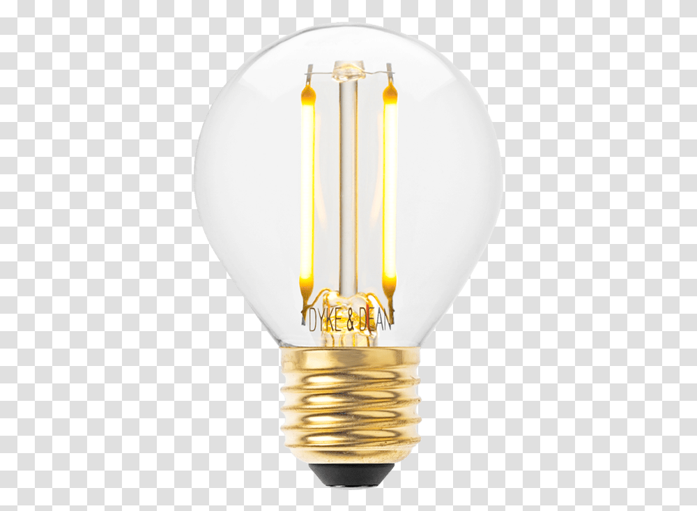 Dyke Dean Led Filament De Golf Balle E27 Ampoule Compact Fluorescent Lamp, Light, Lightbulb Transparent Png