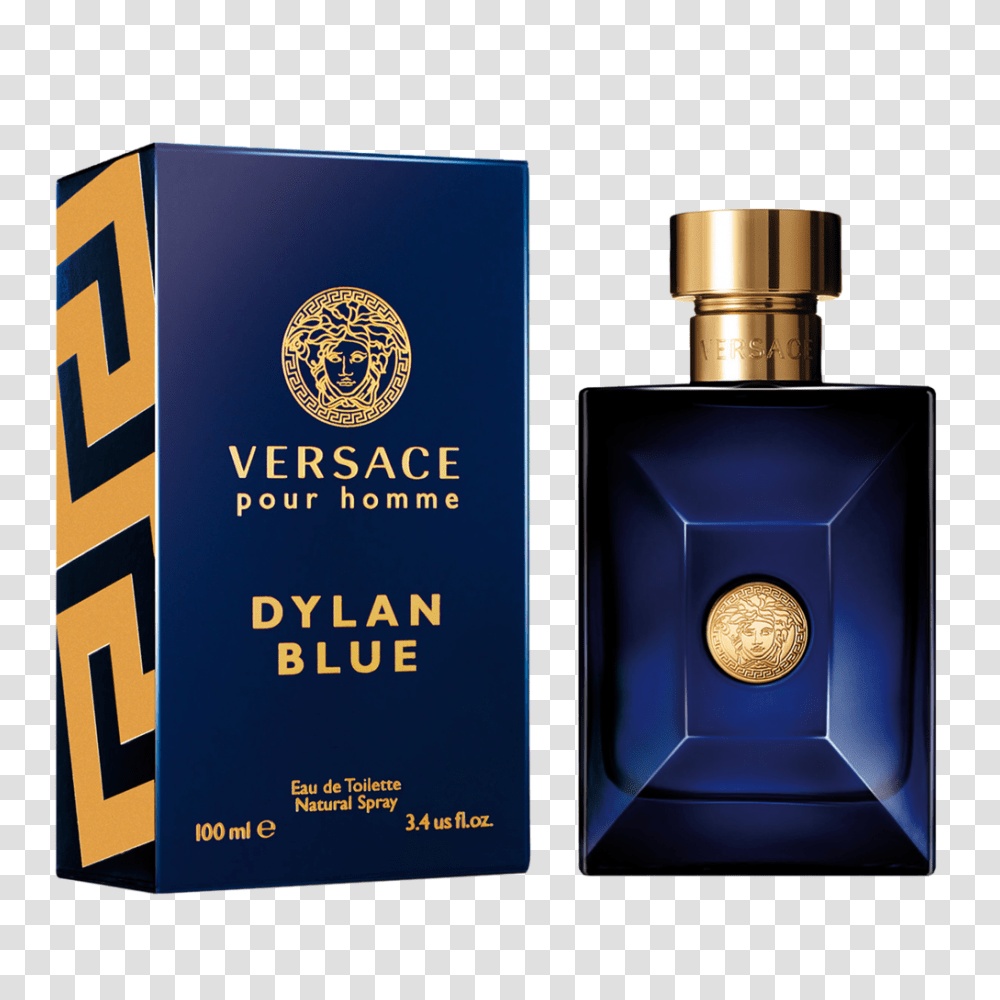 Dylan Blue Pour Homme, Bottle, Cosmetics, Perfume, Aftershave Transparent Png