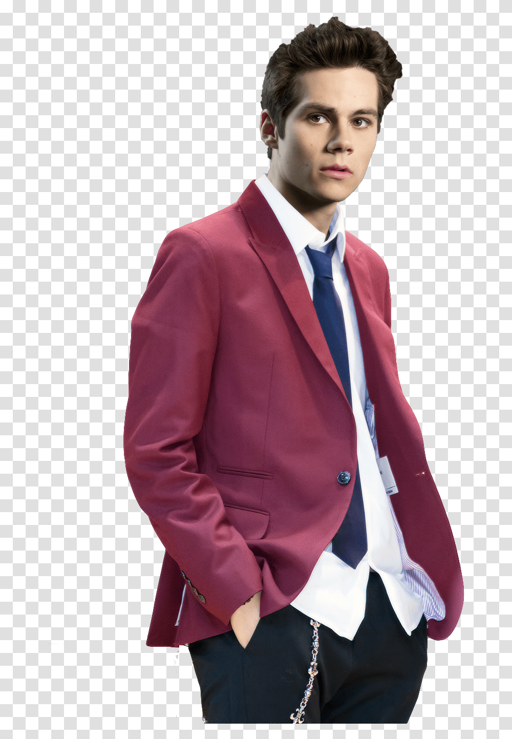 Dylan O Brien Suit, Apparel, Overcoat, Blazer Transparent Png