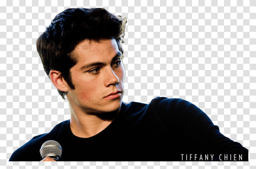 Dylan O Brien T Download Dylan, Person, Human, Microphone, Electrical Device Transparent Png