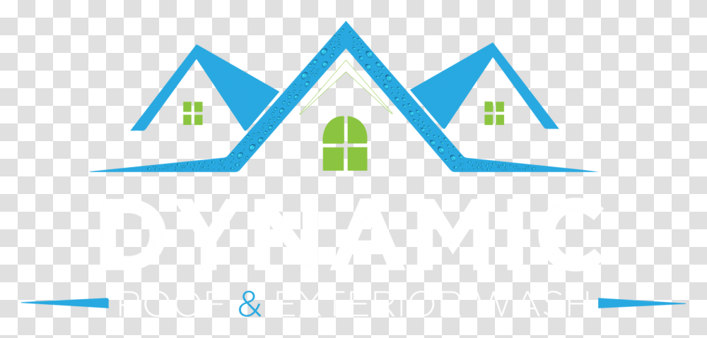 Dynamic Exterior Washdynamic Wash Black And White House Clipart, Building, Housing, Triangle, Nature Transparent Png