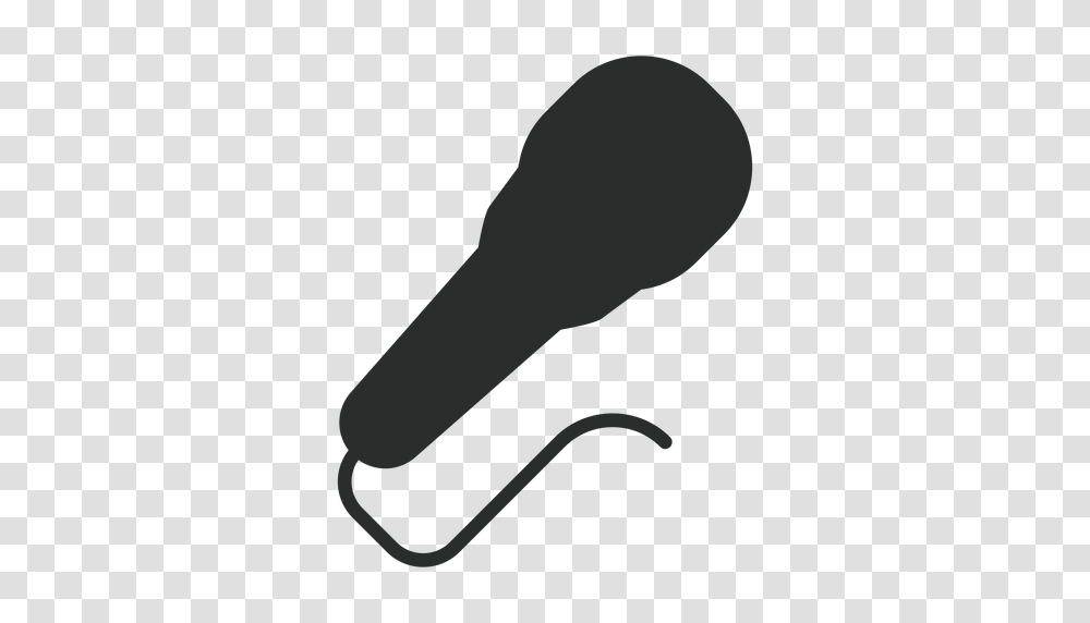 Dynamic Microphone Flat Icon, Machine, Handle Transparent Png