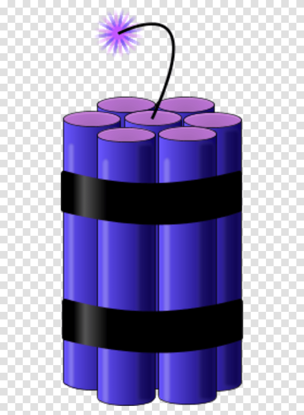 Dynamite With A Lit Fuse Dynamite, Weapon, Weaponry, Bomb Transparent Png