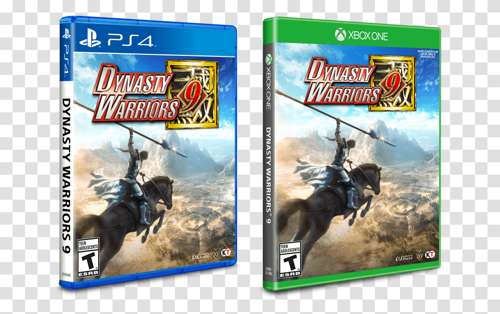 Dynasty Warriors 9 Box, Horse, Mammal, Animal, Person Transparent Png