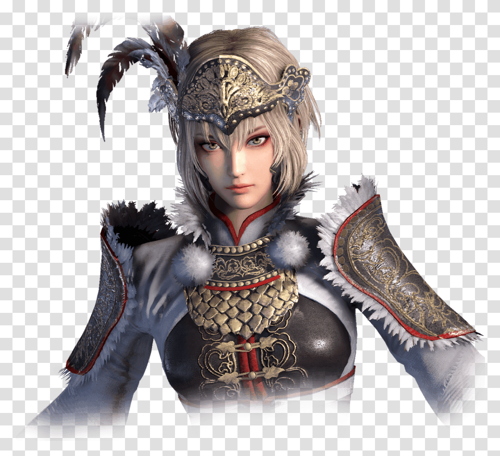 Dynasty Warriors 9 Lu Lingqi, Costume, Person, Human, Armor Transparent Png