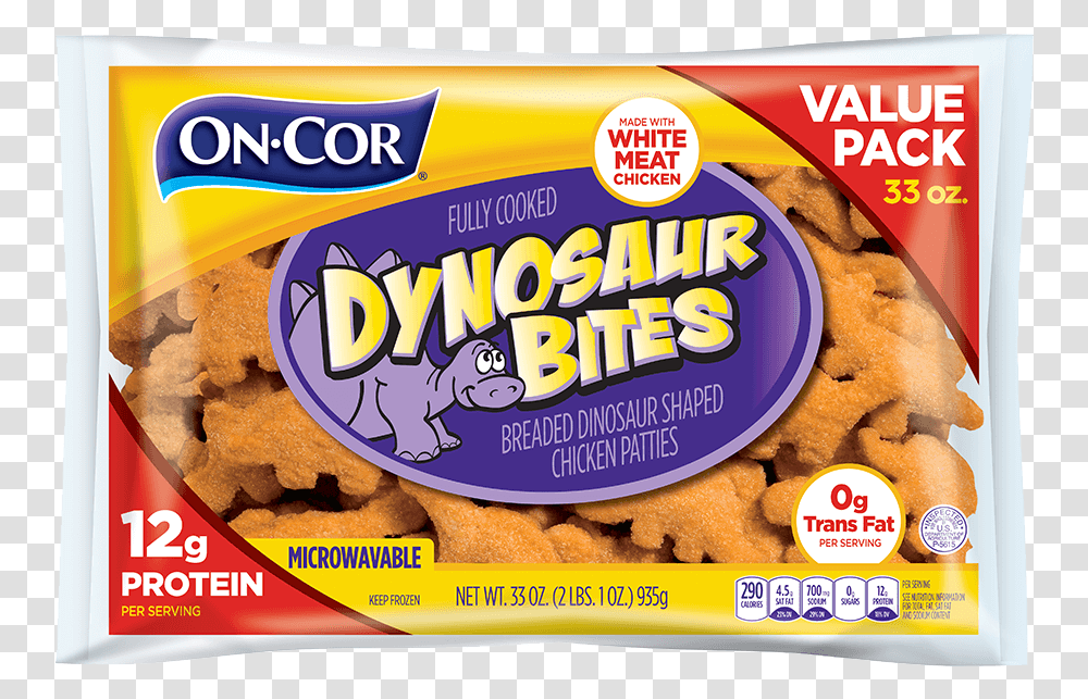 Dynosaur Bites Value Pack Cor Chicken Nuggets, Snack, Food Transparent Png
