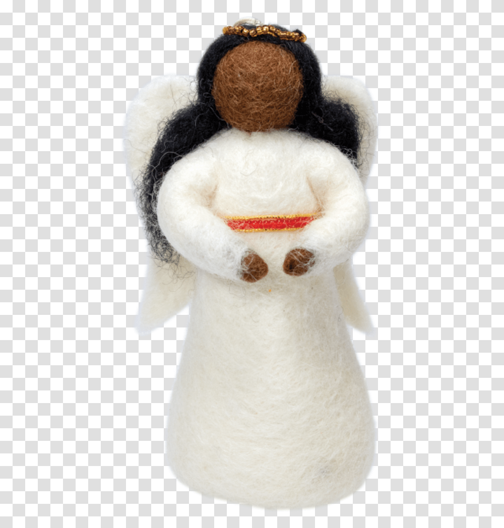 Dzi Handmade Red Peace Angel Ornament Angel, Snowman, Winter, Outdoors, Nature Transparent Png