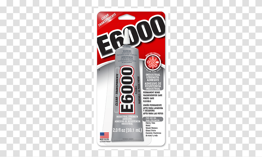 E 6000 Glue 2oz Medium Tube General Supply, Flyer, Poster, Paper, Advertisement Transparent Png