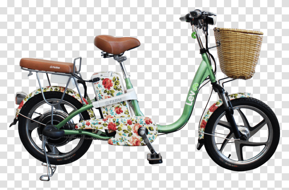 E Bike Farm Bouquet Bicicleta Eletrica Lev Farm, Wheel, Machine, Vehicle, Transportation Transparent Png