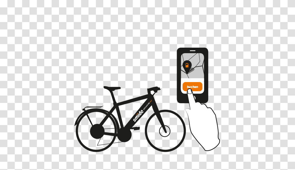 E Bike Sharing In Zurich Smide, Bicycle, Vehicle, Transportation, Wheel Transparent Png