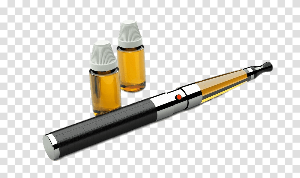 E Cigarette And Refill Vape With Background, Pen, Light, Photography, Medication Transparent Png