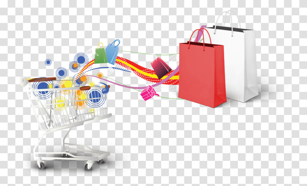 E Commerce Concept Image Ecommerce, Shopping Cart, Bag, Skateboard, Sport Transparent Png