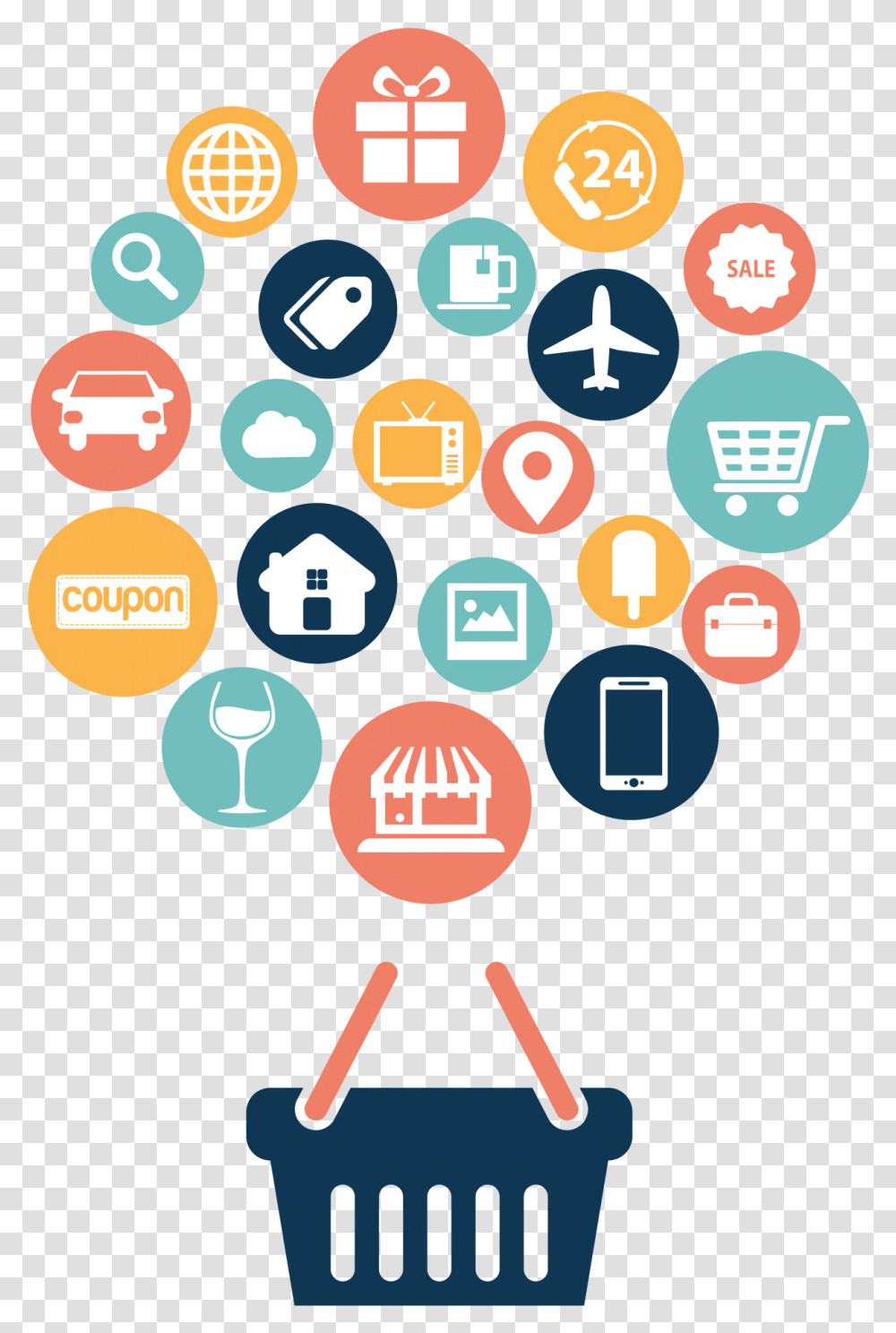 E Commerce Icon, Rug, Crowd, Number Transparent Png