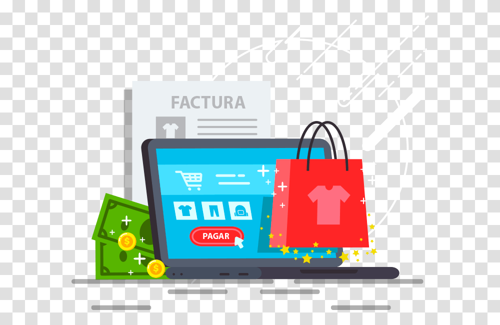 E Commerce Solution Vector, Bag, Handbag, Accessories Transparent Png