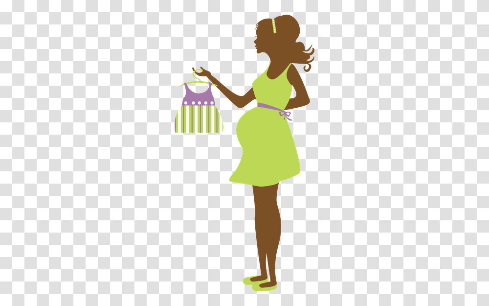 E, Dress, Green, Apron Transparent Png