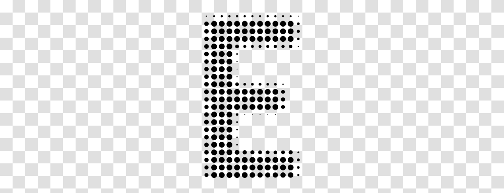 E Letter Dots Grid, Gray, World Of Warcraft Transparent Png