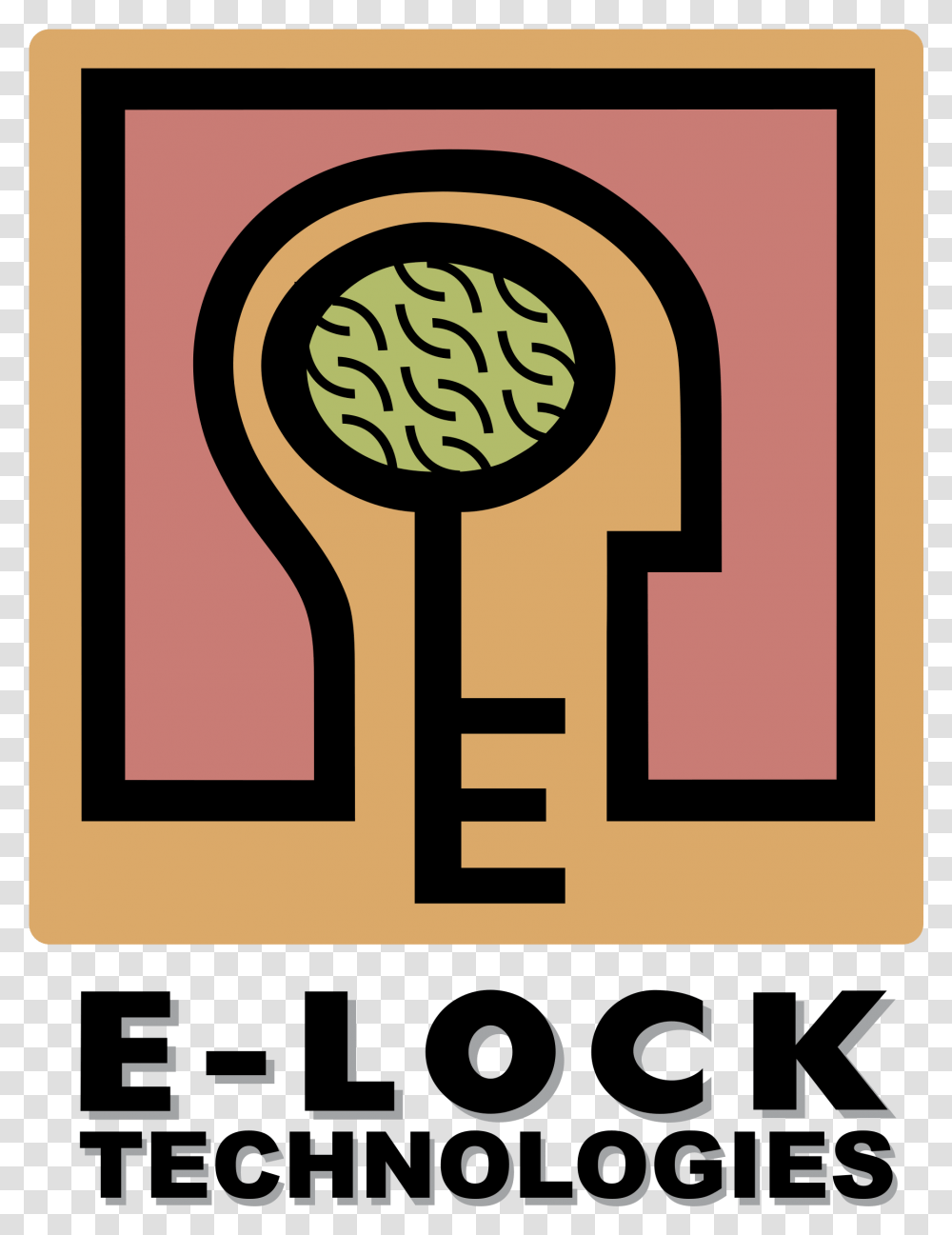 E Lock Technologies Logo Illustration, Label, Poster, Advertisement Transparent Png