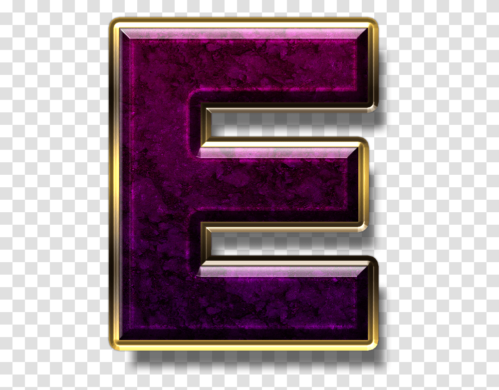 E Logo In Format Graphic Design, Purple, Modern Art Transparent Png
