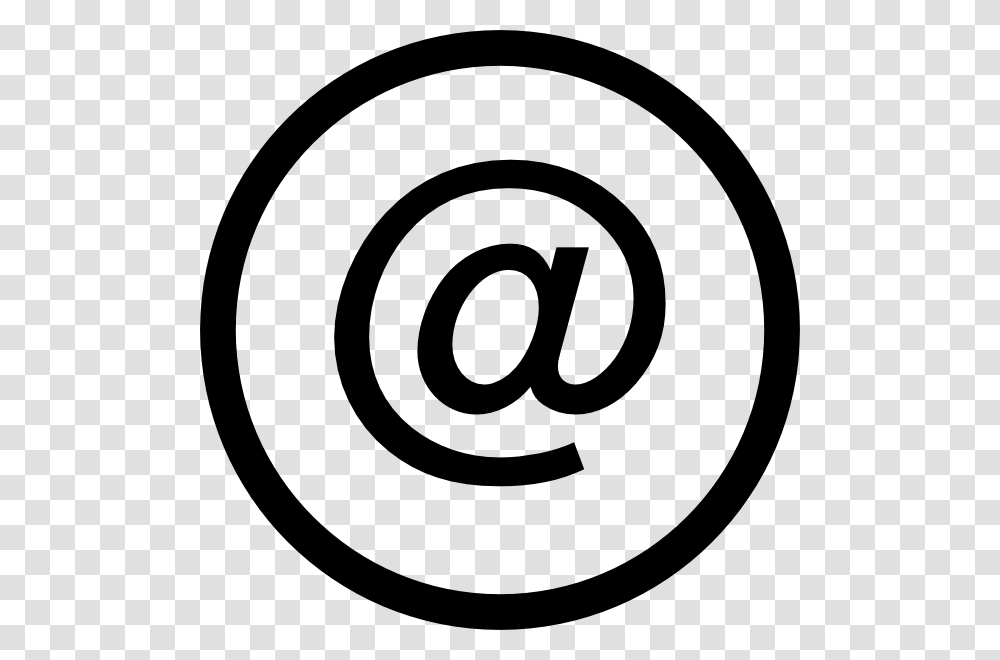 E Mail Logo Grey Email Icon, Trademark, Rug Transparent Png