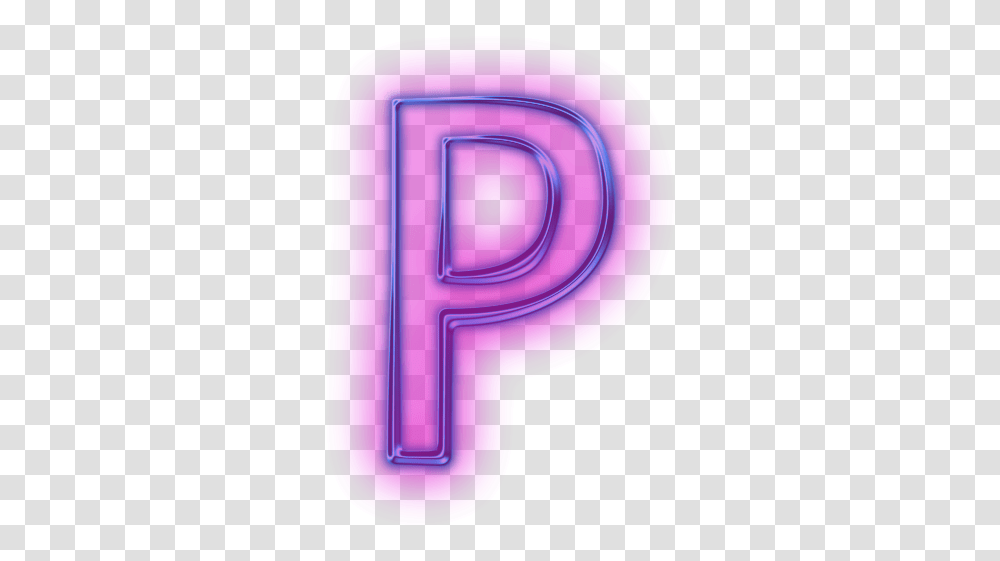 E Neon Clipart Free Neon Letter P, Text, Purple, Number, Symbol Transparent Png